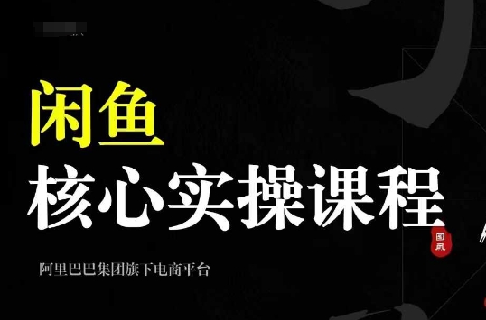 2024闲鱼核心实操课程，从养号、选品、发布、销售，教你做一个出单的闲鱼号-千优网创