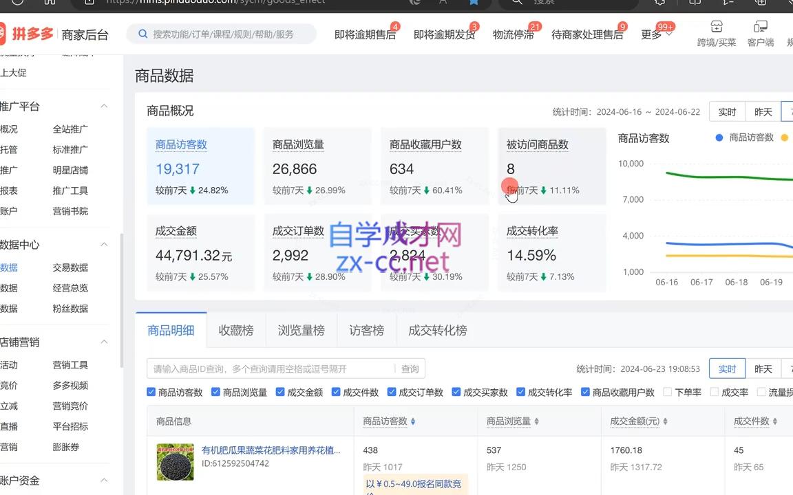 大麦老师·拼多多单品爆款打造课程(更新6月)-千优网创