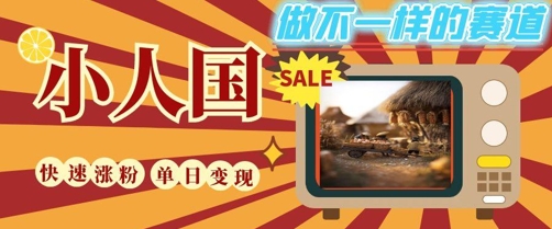 DeepSeek+绘图+视频制作小人国微观视频，小白轻轻松松上手，条条爆款，条条变现，单日就能收益-千优网创