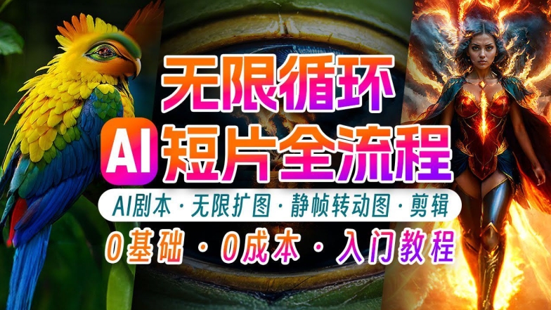 AI剪辑无限循环画面:新手轻松月入上万的秘技【揭秘】-千优网创
