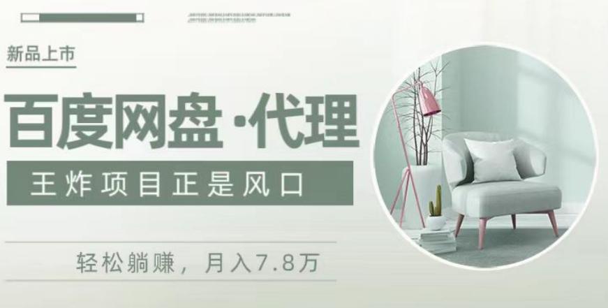 度盘代理,月入7w保姆级全方位教程-千优网创