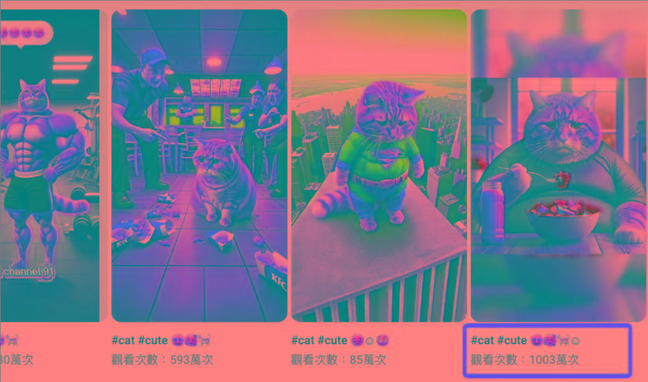 AI貓咪剧情号,30天涨粉100w,制作简单,一个视频全网分发,轻松月入1W+-千优网创