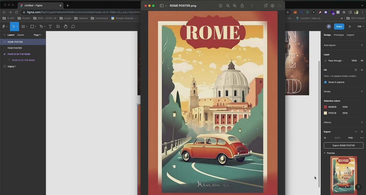 Midjourney AI人工智能创建和销售令人惊叹的海报教程-10节课-中英字幕-千优网创