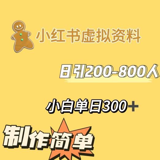 小红书动漫治愈图文的玩法，日引200-800人，小白单日变现300+-千优网创